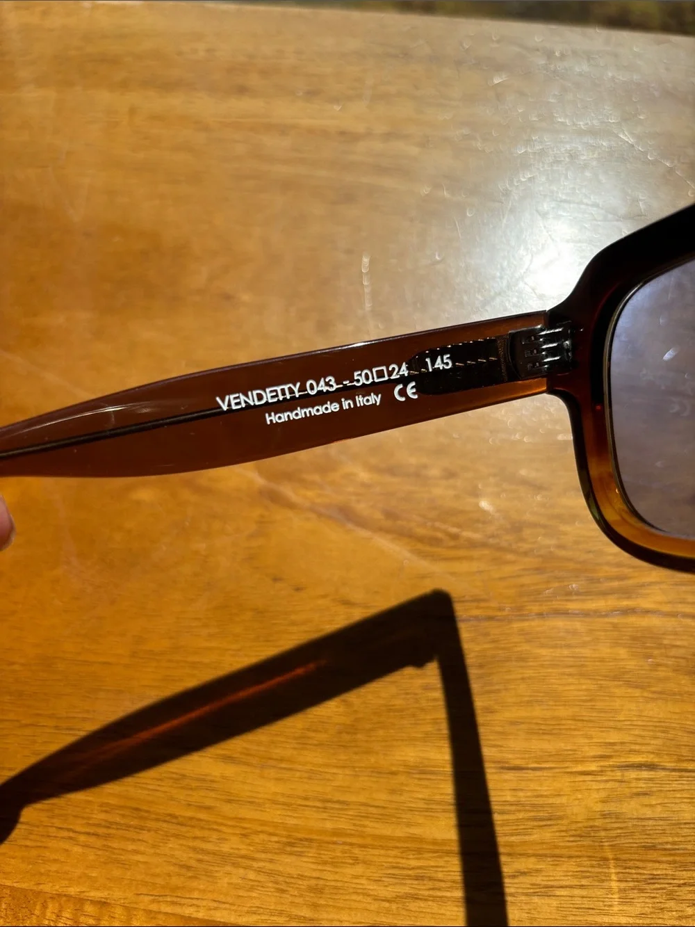 THIERRY LASRY x Midnight Rodeo Thick Frame Sunglasses & Case, Bag, Original Box